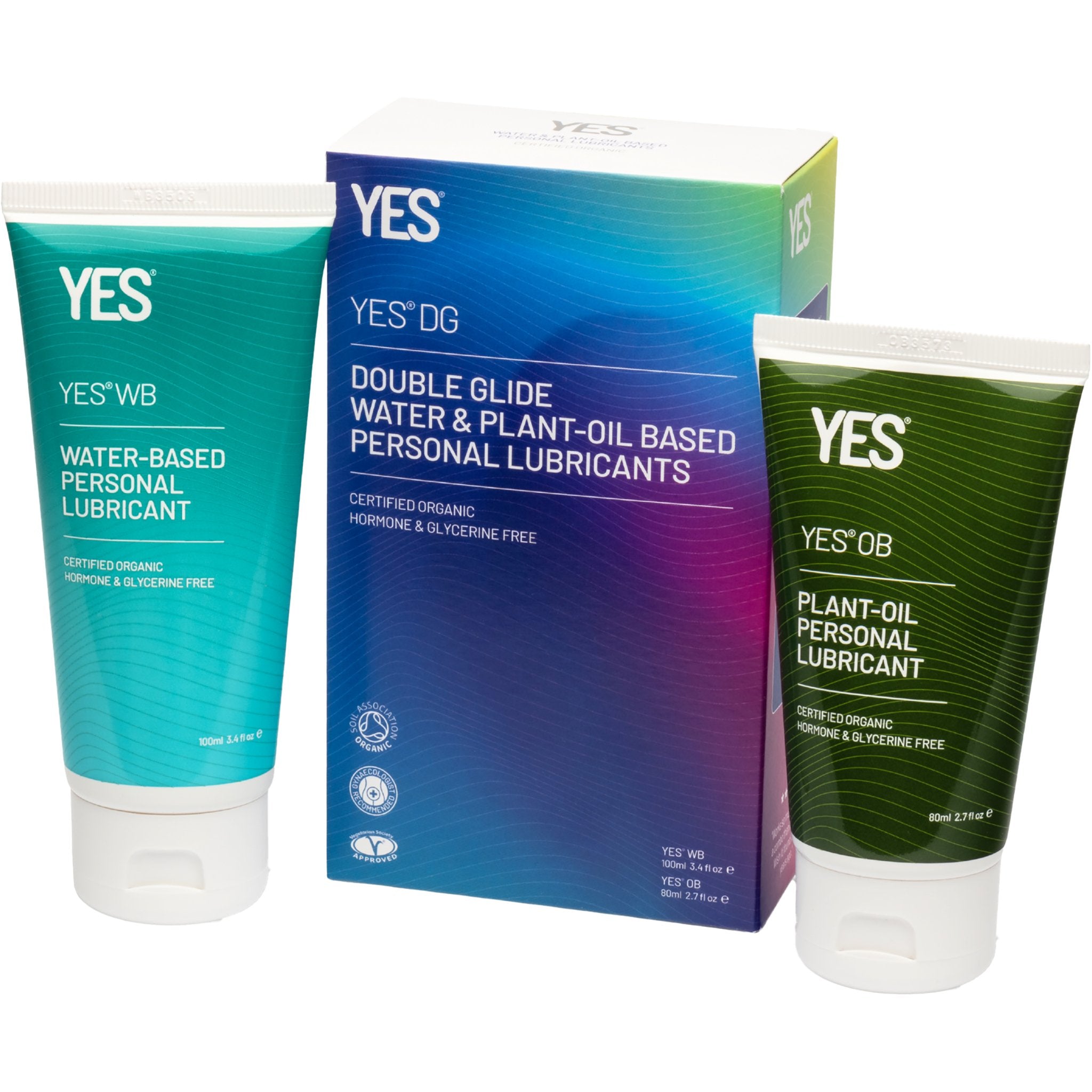 YES® Double Glide | Lubricant Combo Set - Worth £24 - mypure.co.uk