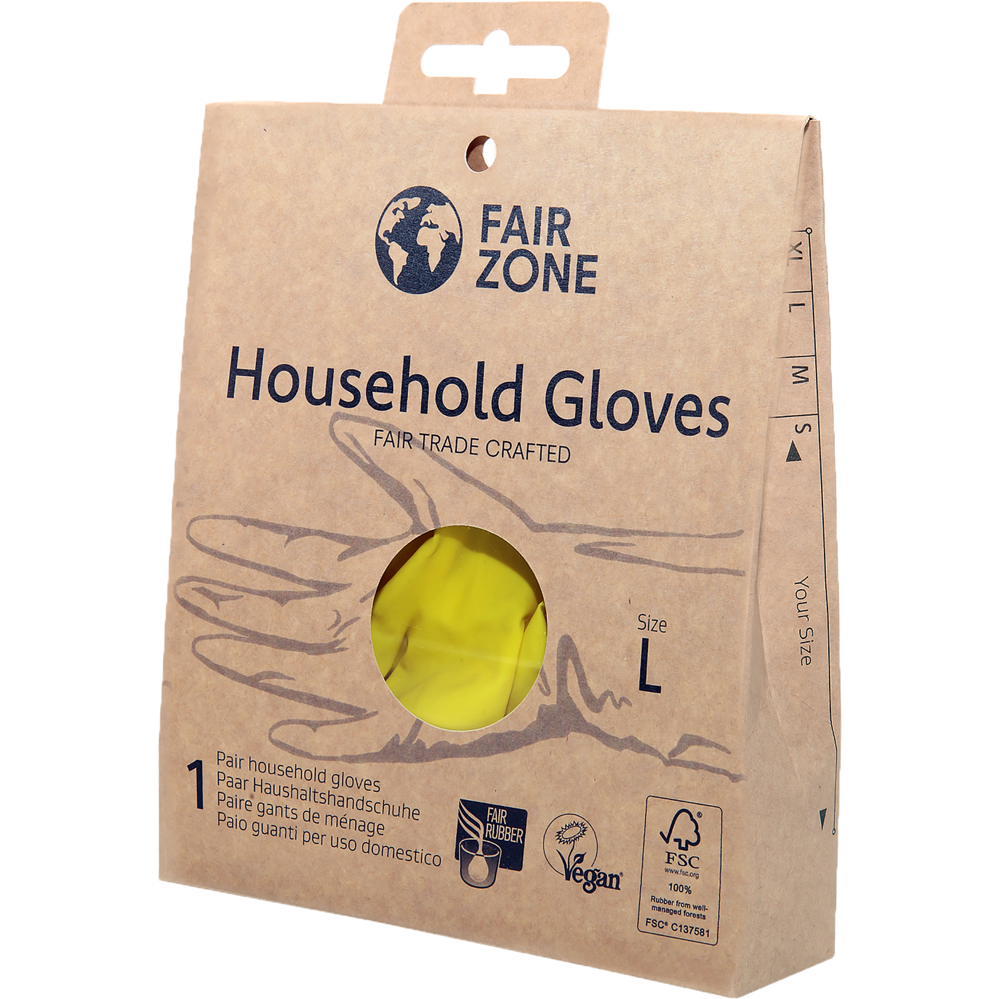 Rubber Cleaning Gloves