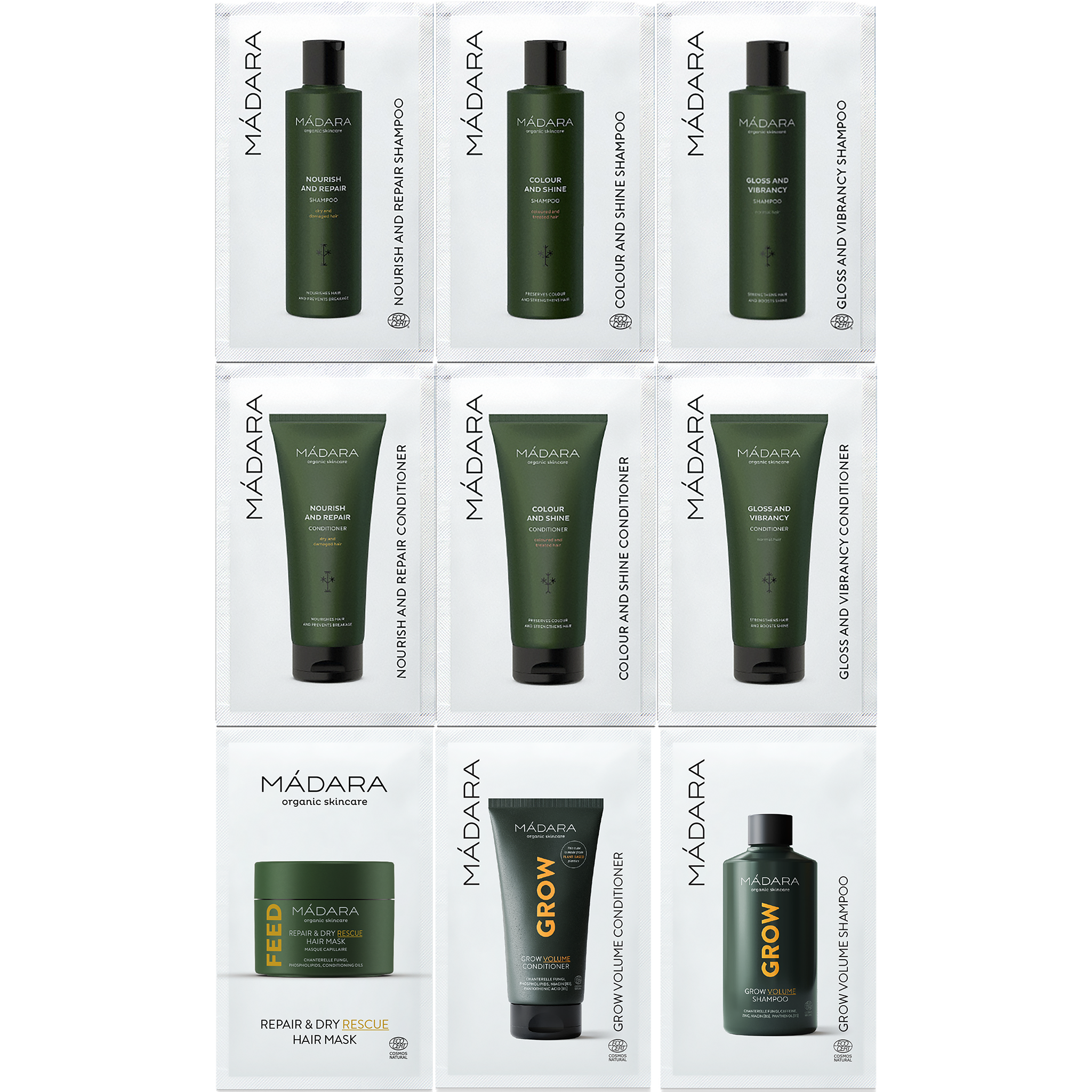 MADARA Sample Sachet Variety Pack - Free with £60 Spend