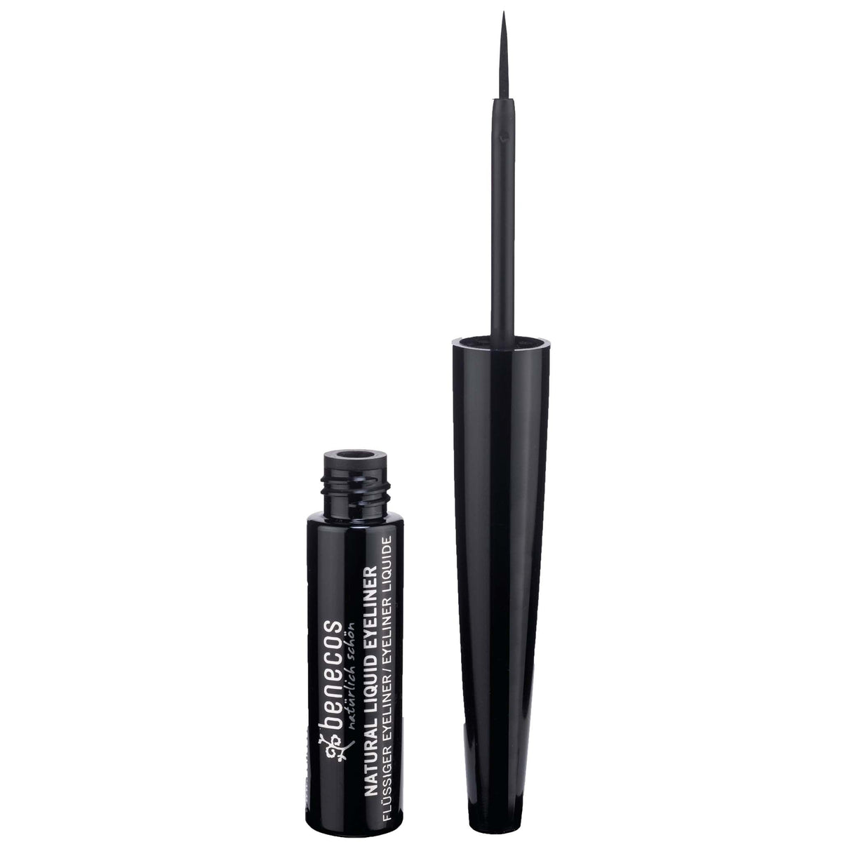 COSART Fluid Eyeliner Schwarz – 4 Ml Mit Feinem Pinsel Für Präzisen Lidstrich