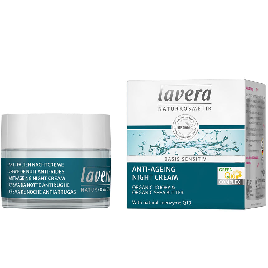 BASIS SENSITIV - Anti-Ageing Night Cream Q10 - mypure.co.uk
