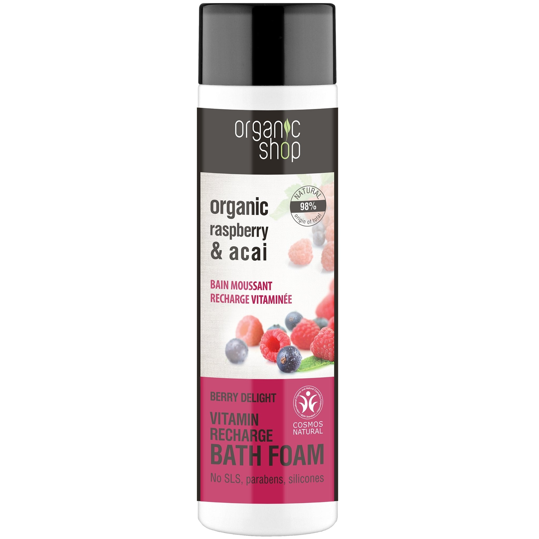 Berry Delight Vitamin Recharge Bath Foam - mypure.co.uk