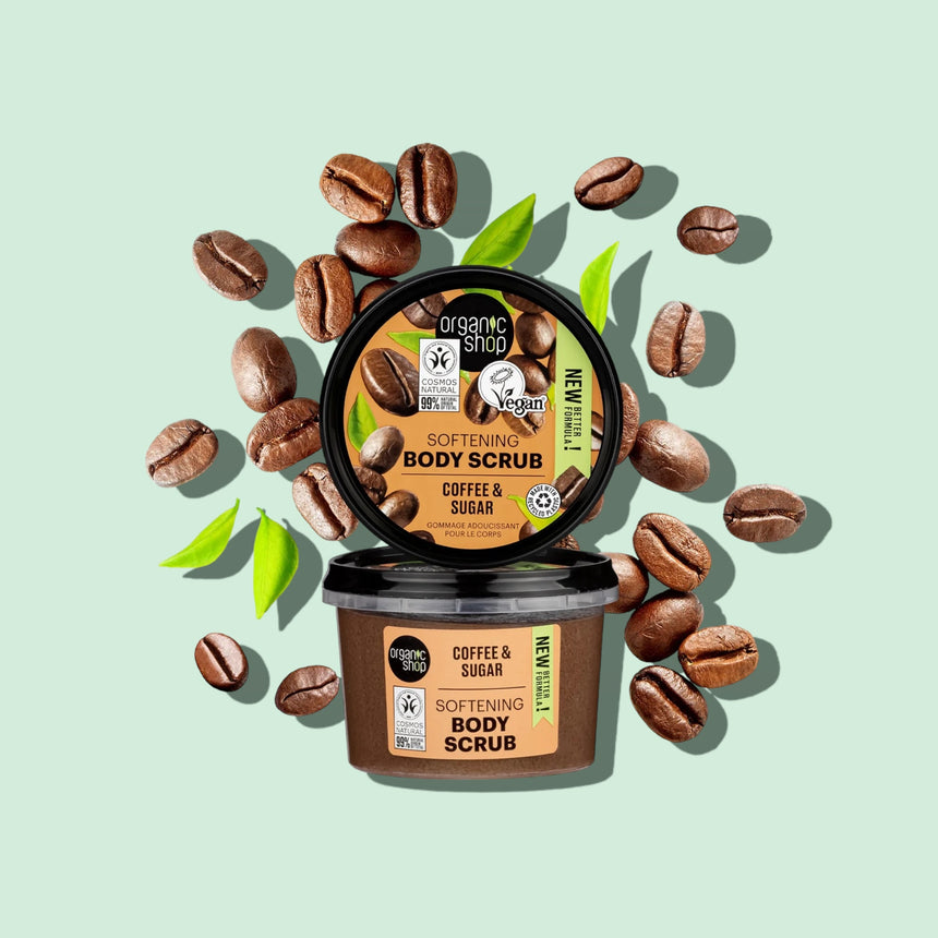 Body Scrub Brazilian Coffee - mypure.co.uk