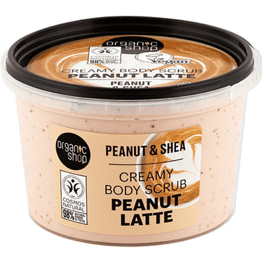 Body Scrub | Creamy Peanut Latte - Peanut & Shea - mypure.co.uk