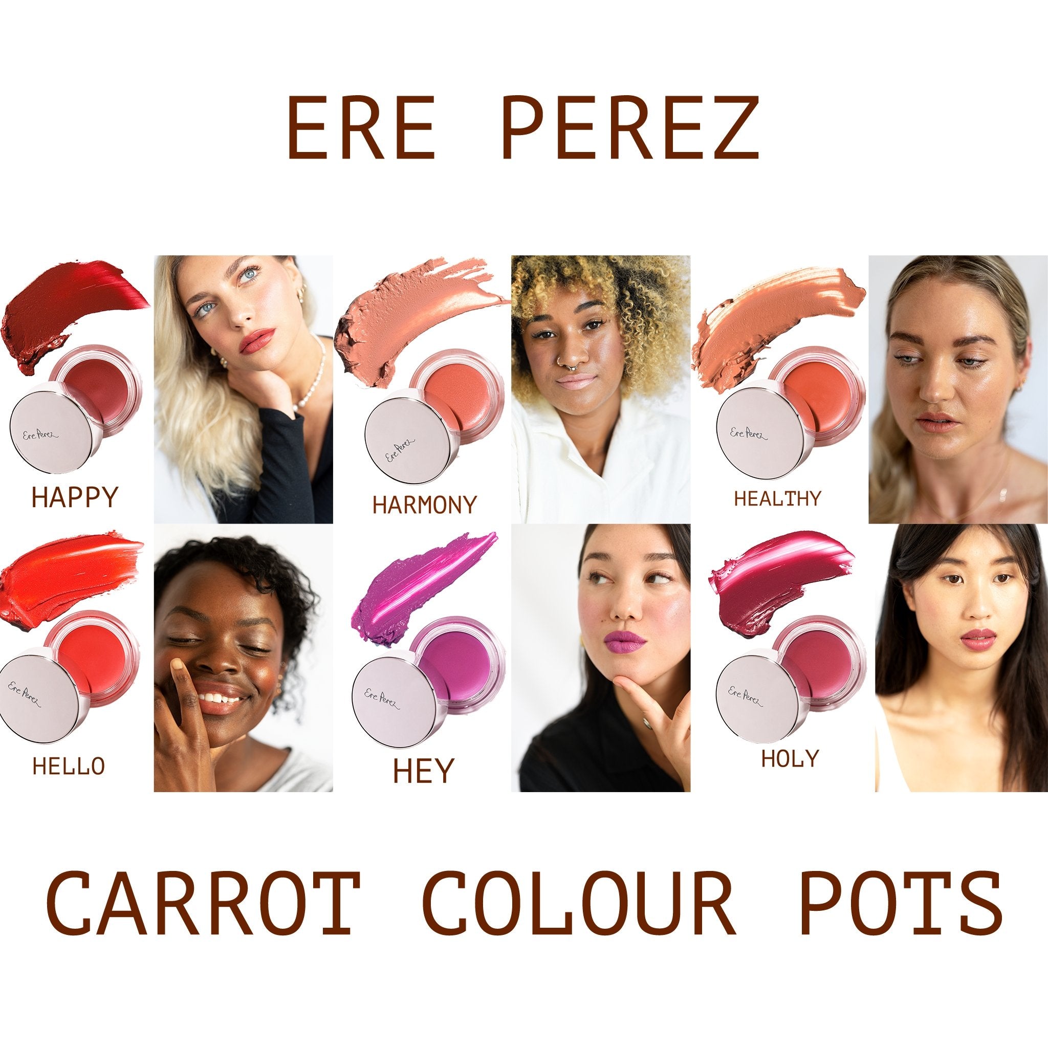 Carrot Colour Pots