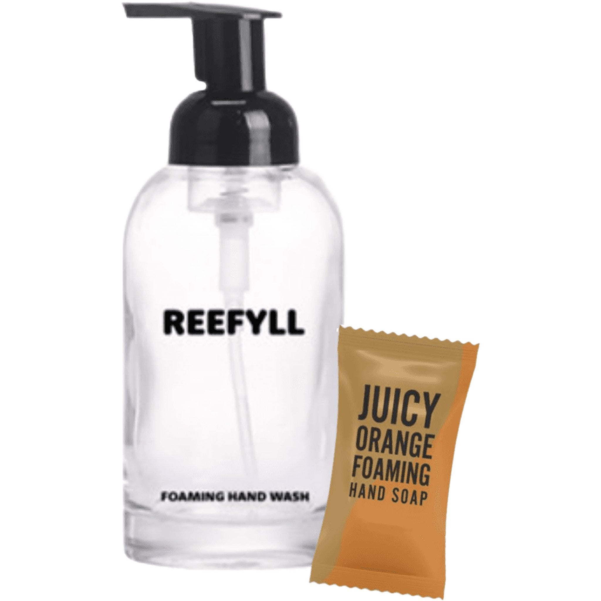 Foaming Hand Soap Starter Pack - Juicy Orange Scent - mypure.co.uk