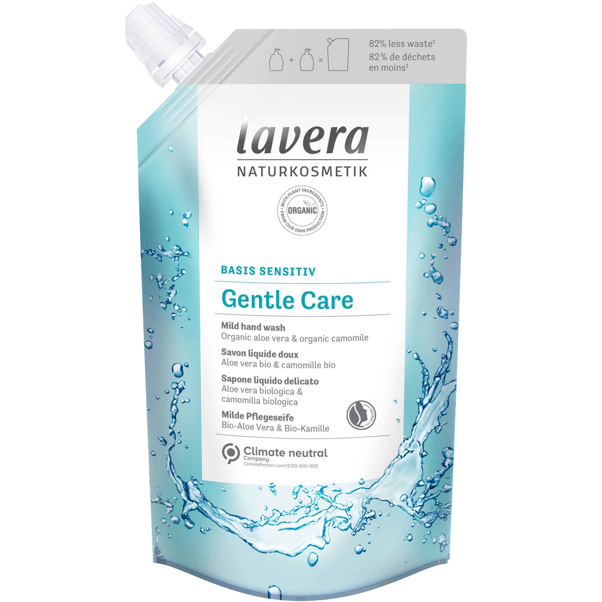 Gentle Care Hand Wash - Refill Pouch - mypure.co.uk
