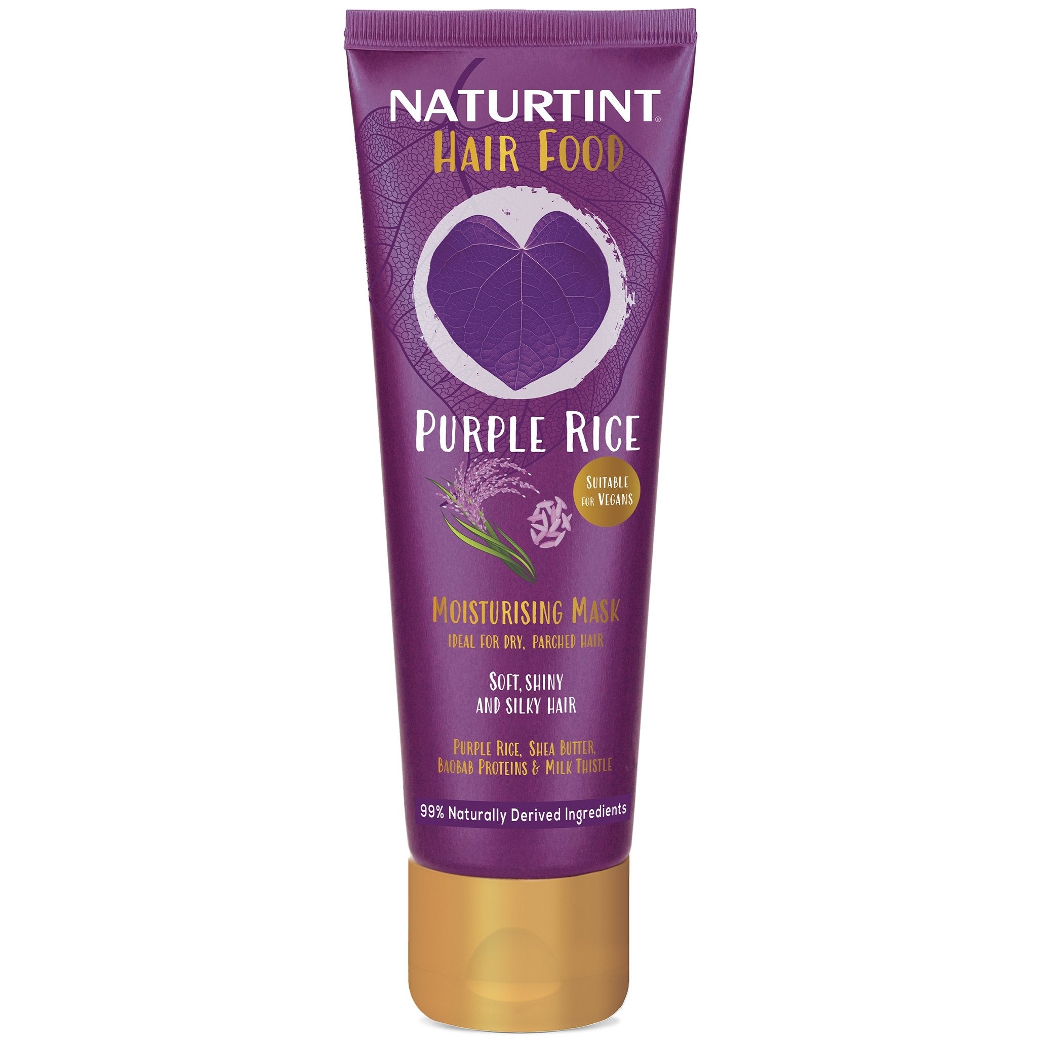 Hair Food Purple Rice Moisturising Mask - mypure.co.uk