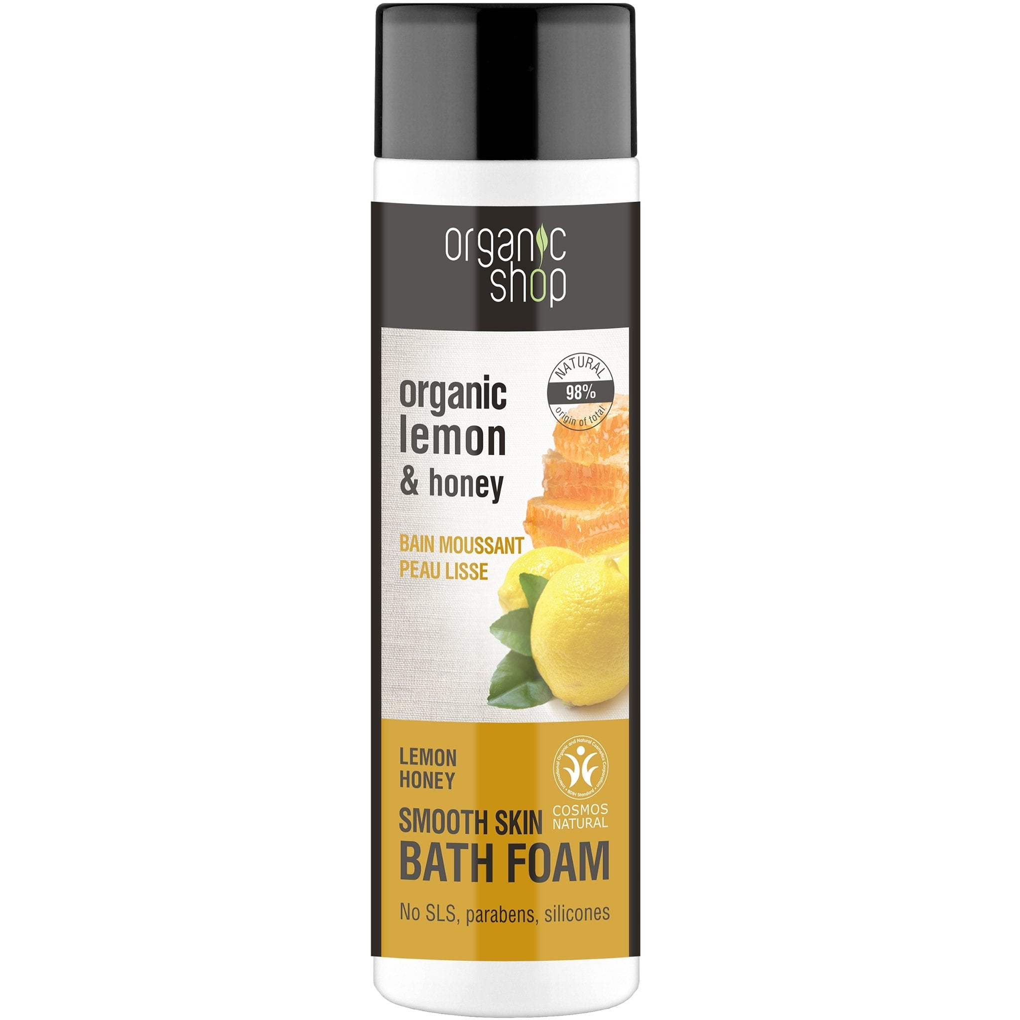 Lemon Honey Smooth Skin Bath Foam - mypure.co.uk