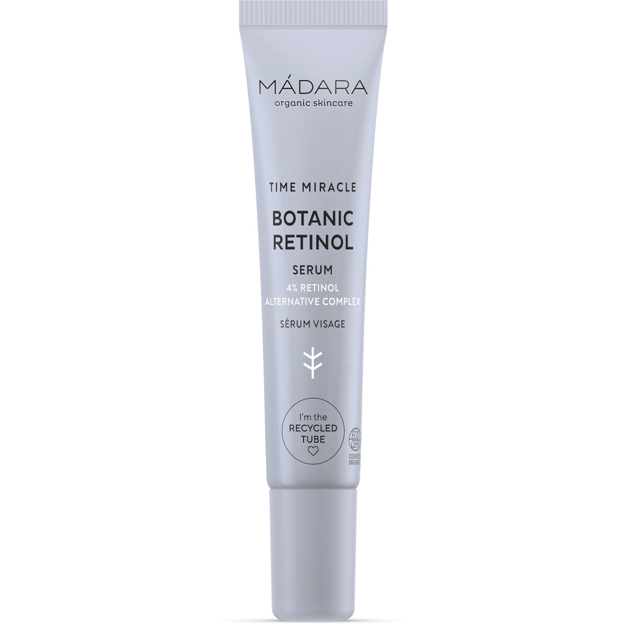 MÁDARA TIME MIRACLE | Botanic Retinol Serum 15ml - Free with £60 Spend - mypure.co.uk