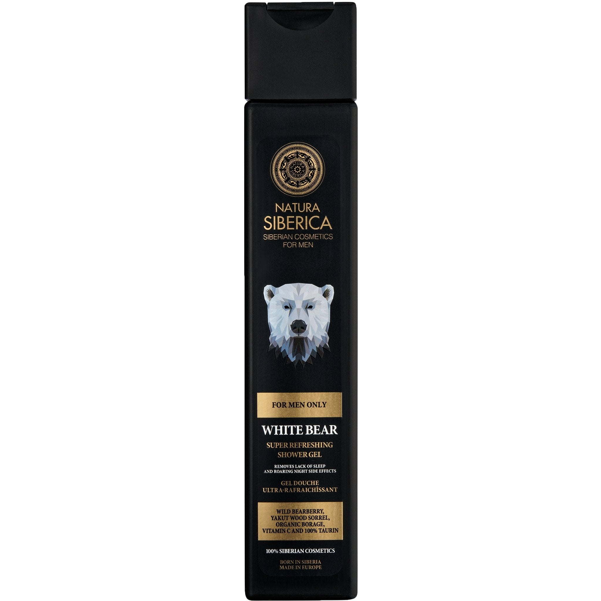 Men White Bear Super Refreshing Shower Gel - mypure.co.uk