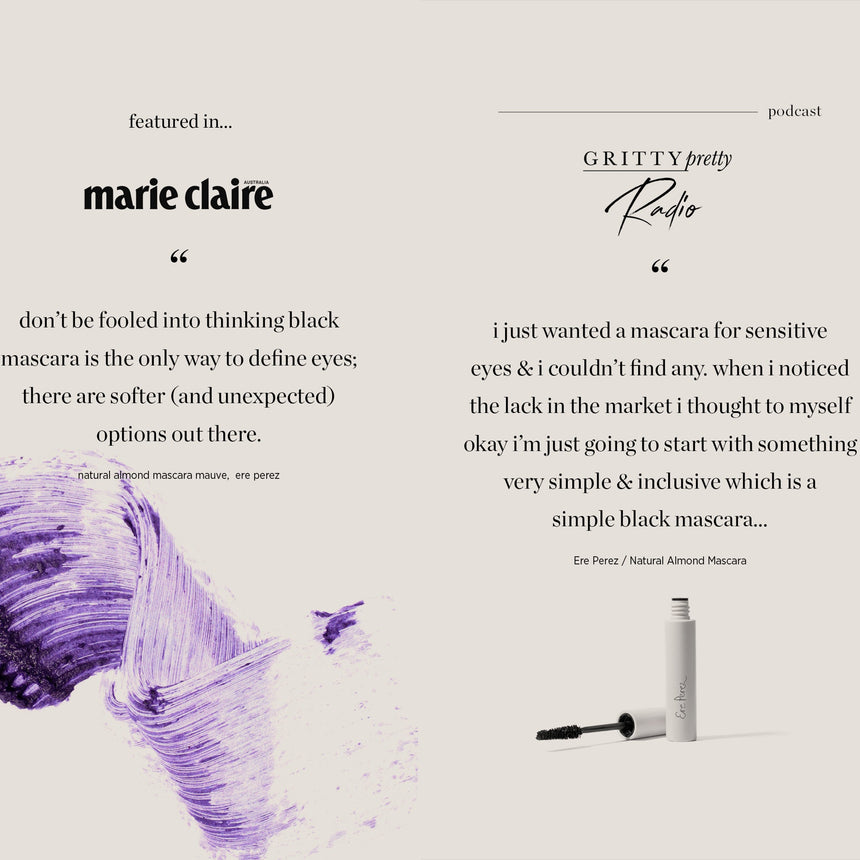 Natural Almond Mascara - mypure.co.uk
