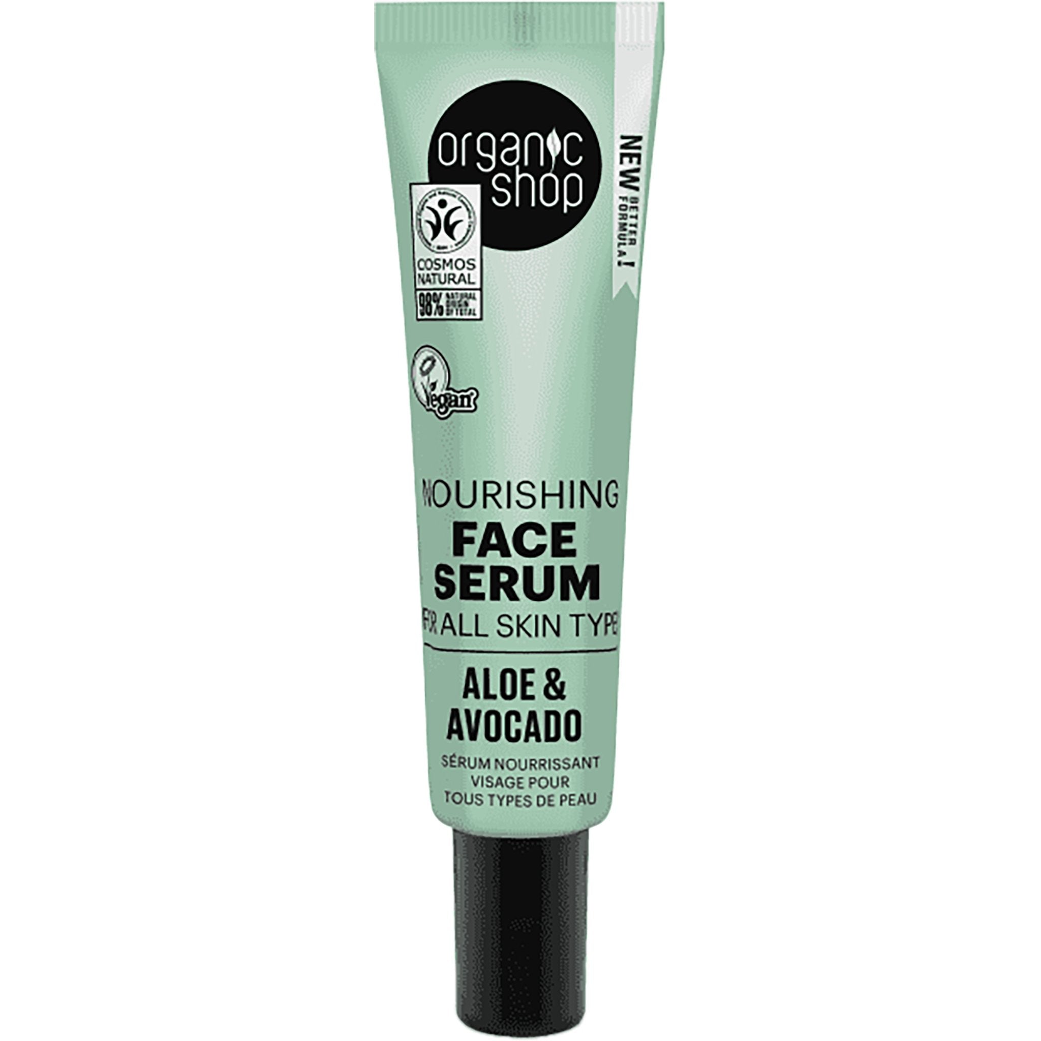 NEW Aloe & Avocado Nourishing Face Serum - mypure.co.uk