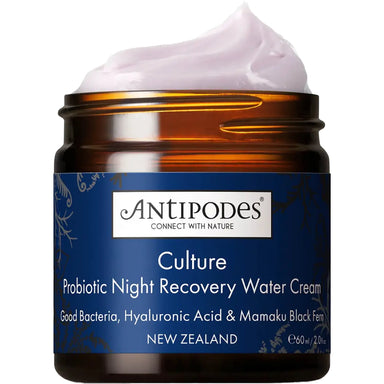 NEW Culture Probiotic Night Recovery Water Cream - mypure.co.uk