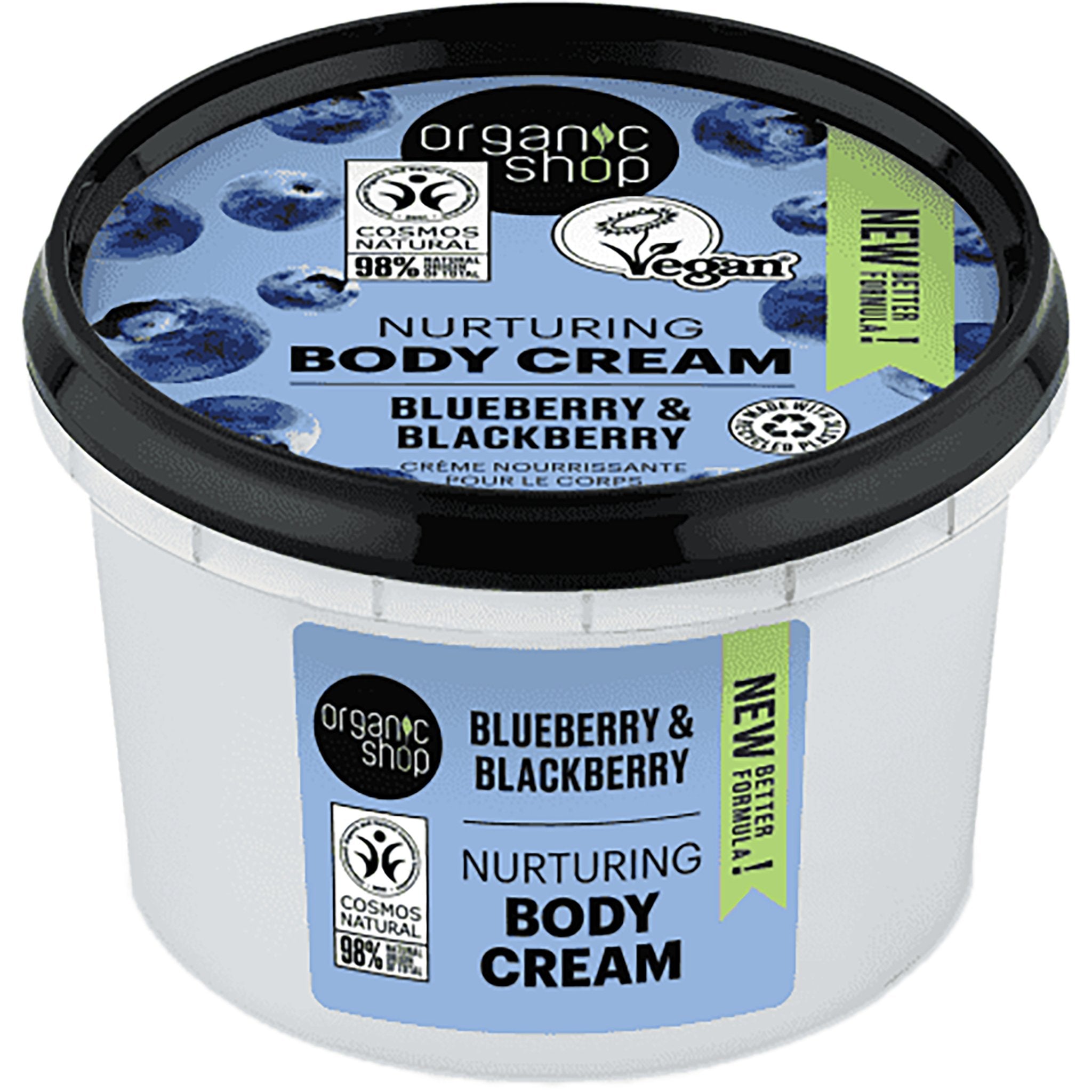 NEW Nurturing Body Cream - Blueberry and Blackberry - mypure.co.uk