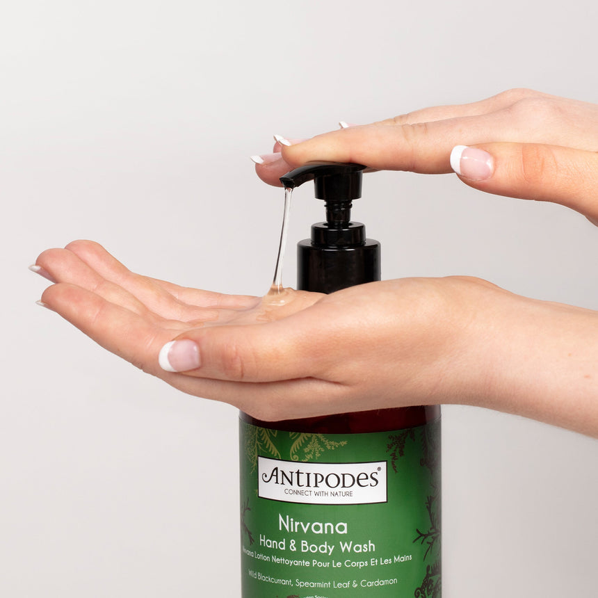 Nirvana Hand & Body Wash - mypure.co.uk