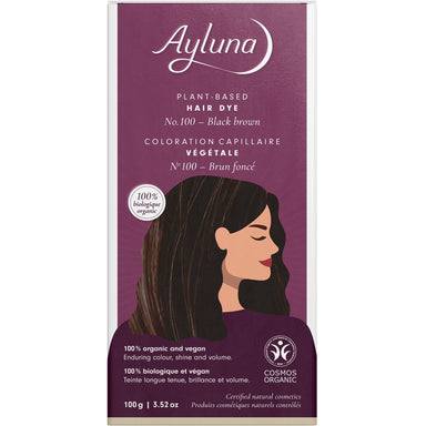 Plant-based Hair Dye - Black Brown - mypure.co.uk