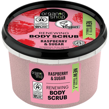 Renewing Body Scrub Raspberry - mypure.co.uk