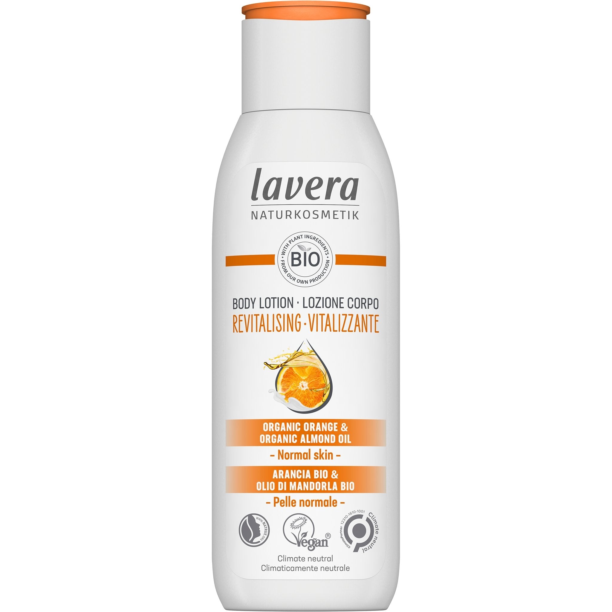 Revitalising Body Lotion - Orange & Almond Oil - mypure.co.uk