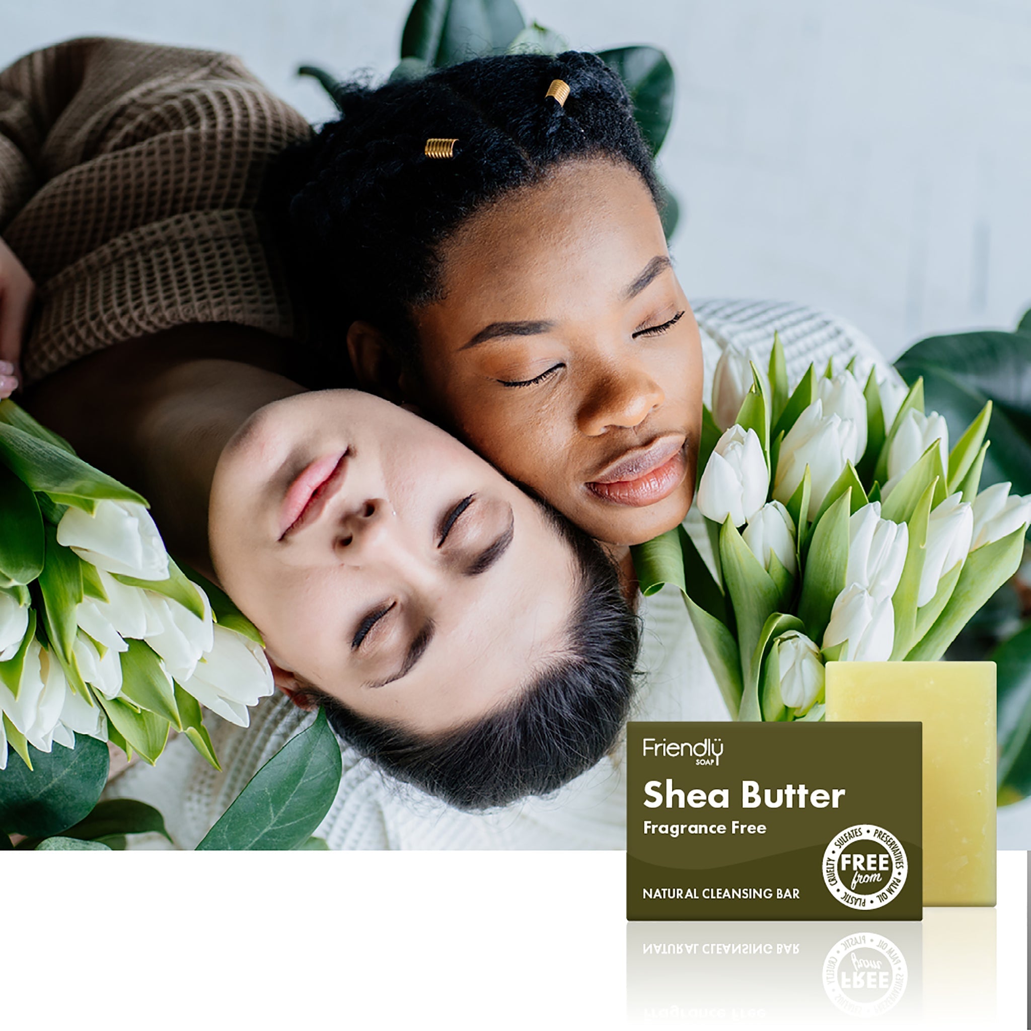 Shea Butter Fragrance Free Cleansing Bar - mypure.co.uk