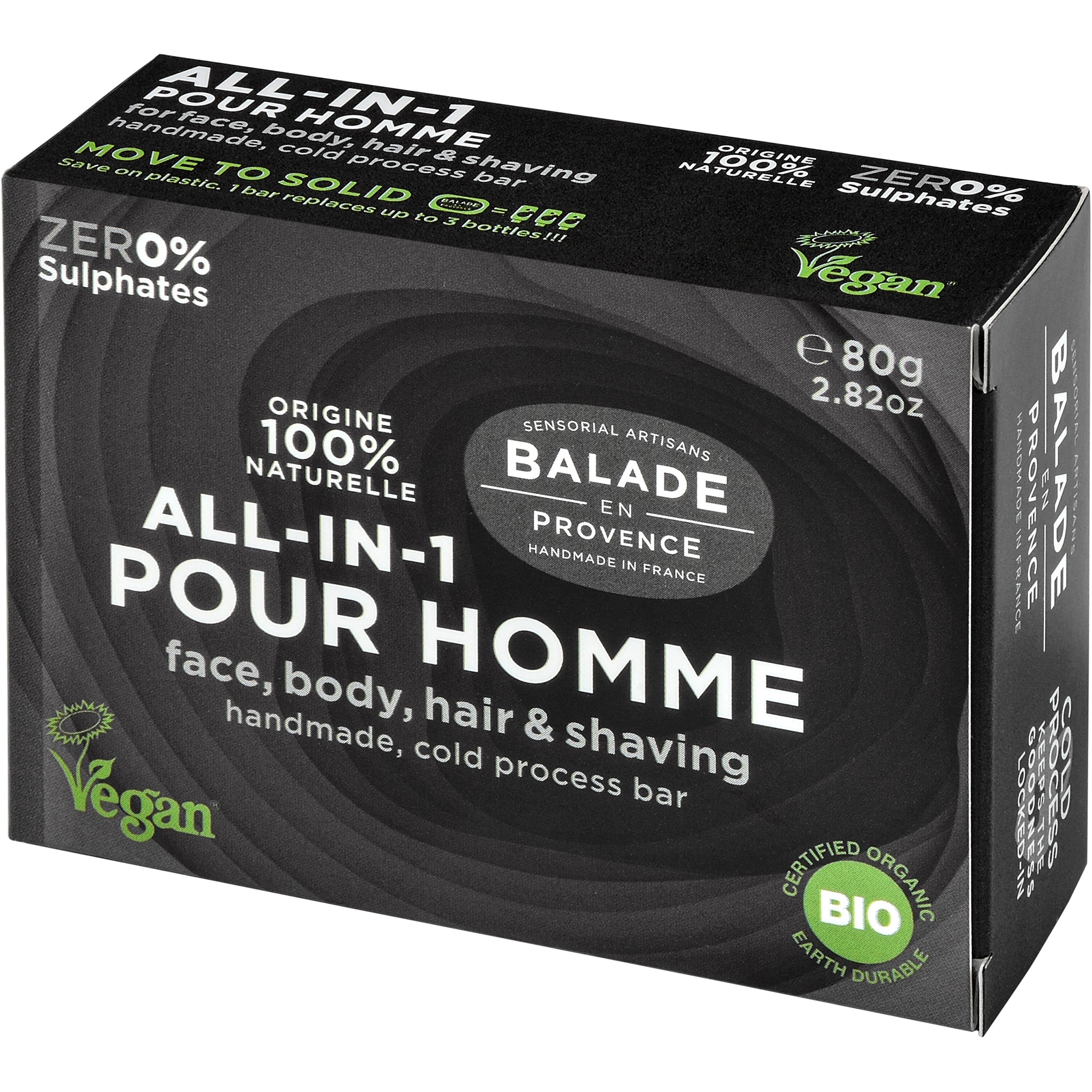 Solid All-in-1 Bar | For Men - mypure.co.uk