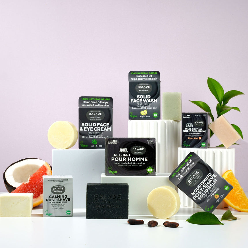 Soothing Solid Shave Bar | For Men - mypure.co.uk