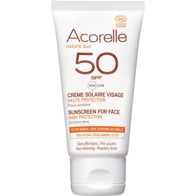 Sunscreen SPF50 - Face - mypure.co.uk