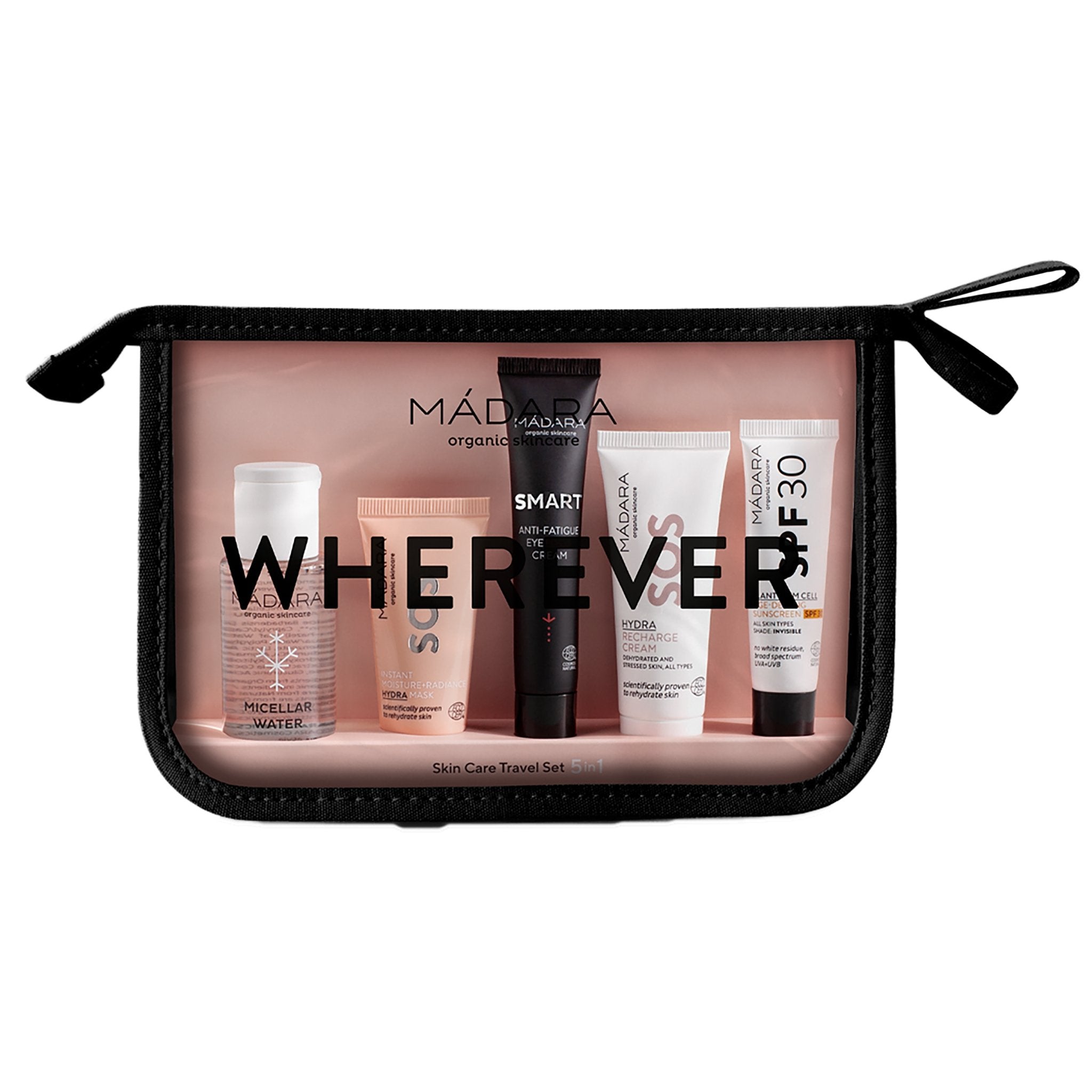 Wherever Skin Care Travel Set - Worth £77 - mypure.co.uk