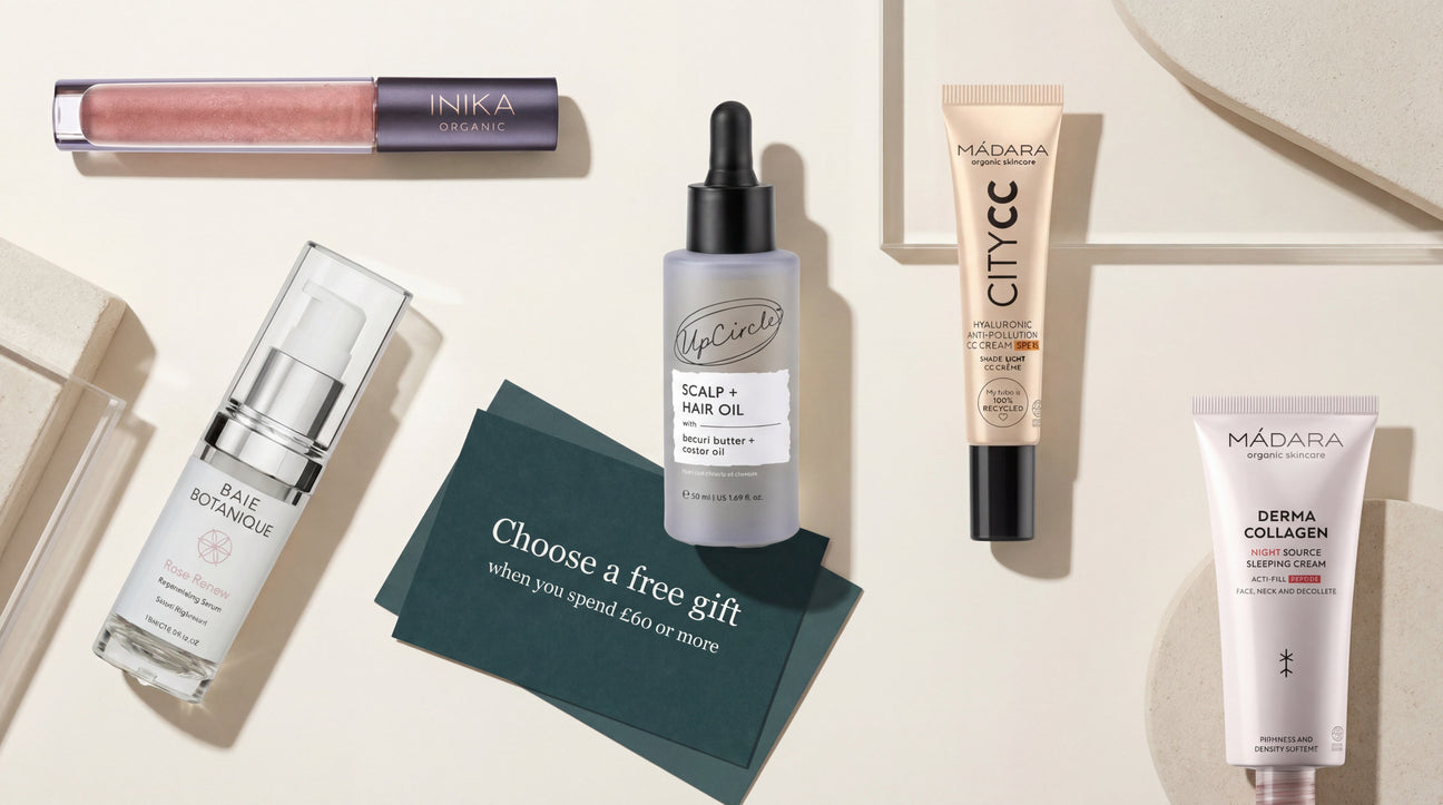 choose a free gift with £60 spend