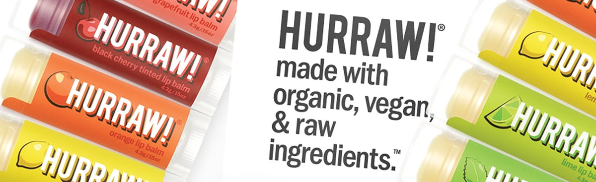 Hurraw Lip Balms | 30% Off Natural Vegan Balms – mypure.co.uk