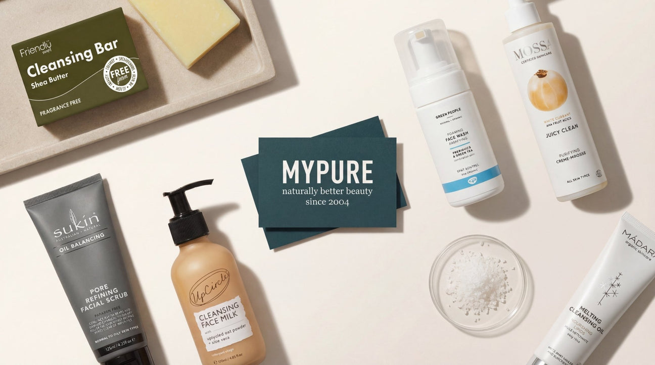 Natural & Organic Facial Cleansers - mypure.co.uk