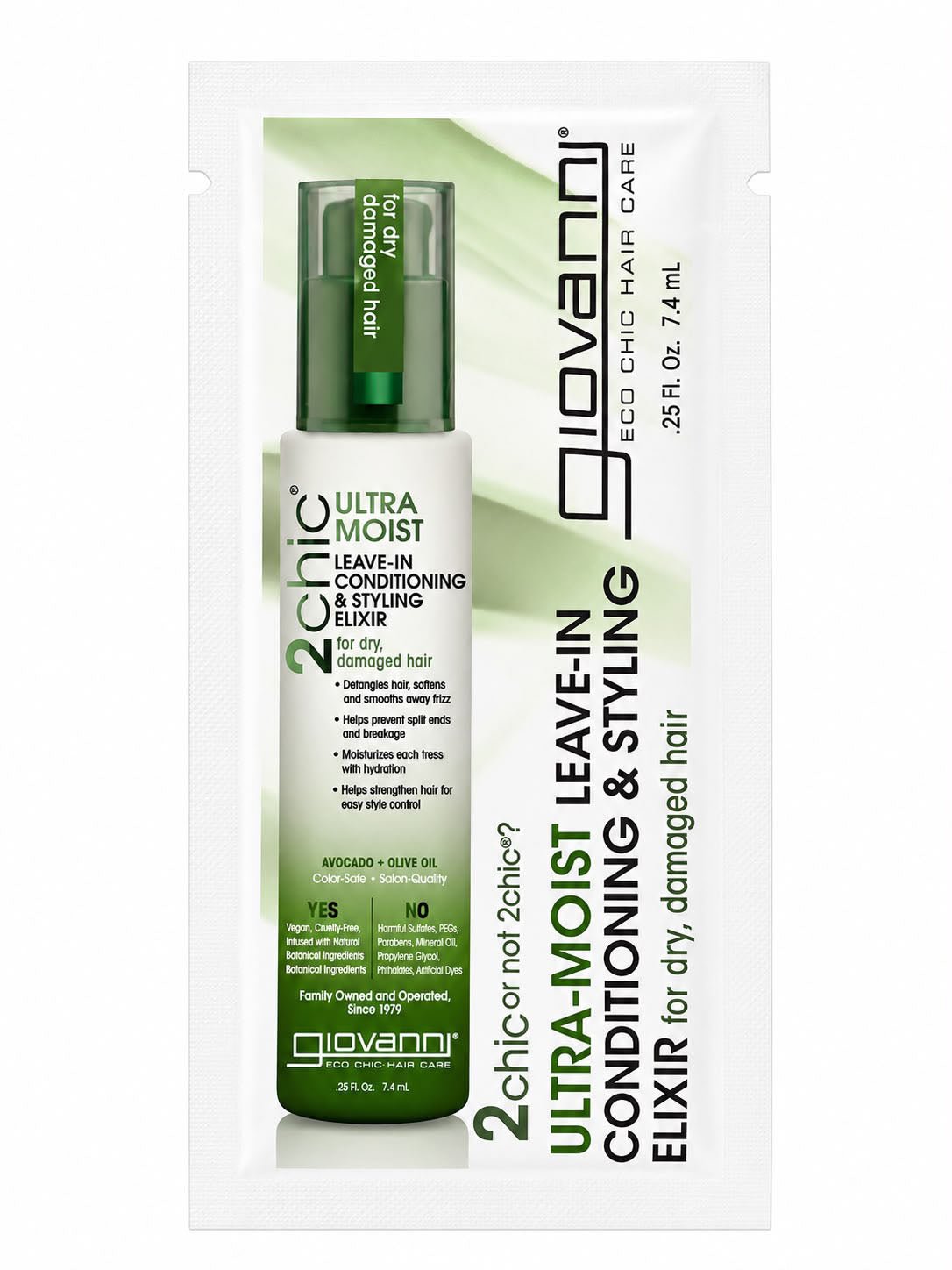 Giovanni Ultra-Moist Leave-in-Conditioning and Styling Elixir