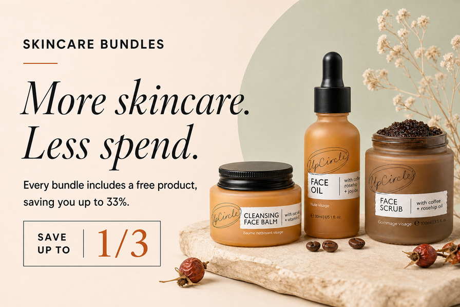 save up to 1/3 on skin care bundles