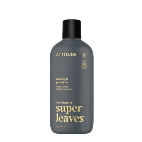 Mens Shower Gel Amber & Citrus