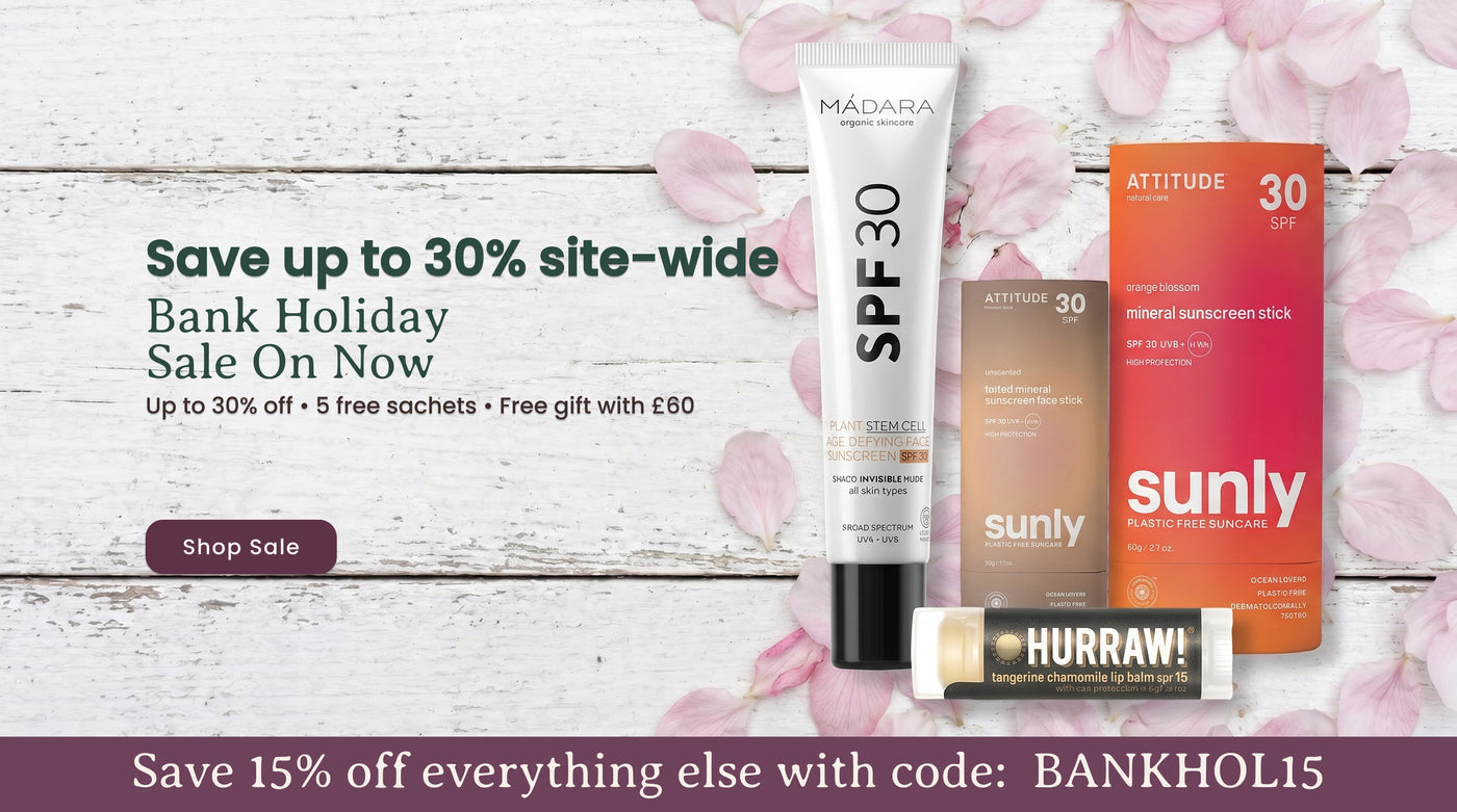bank holiday sale - up to 30% off