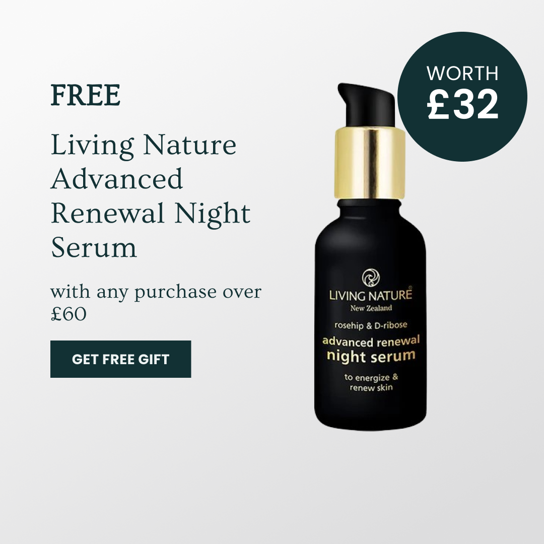 Free Living Nature Night Serum worth £32 when you spend £60