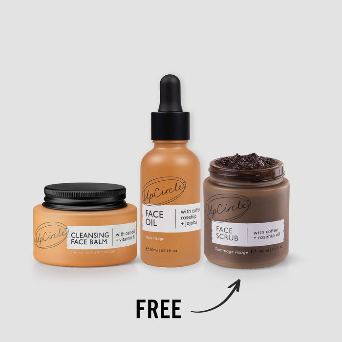 UpCircle Skincare Bundle for Dry Skin