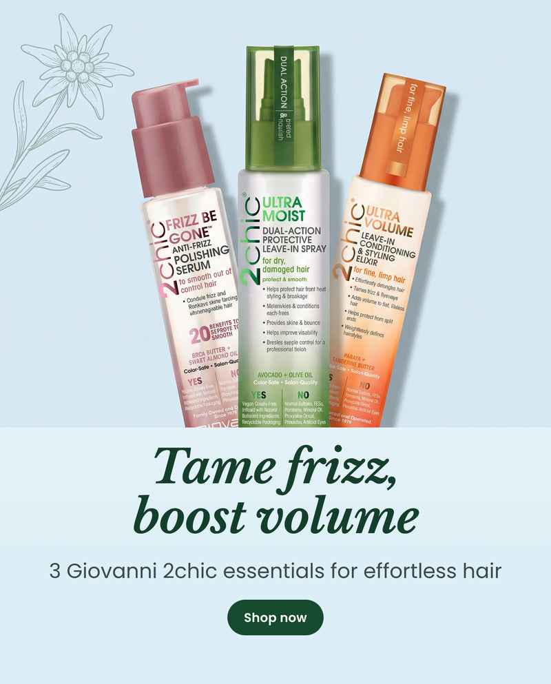 Tame Frizzy Hair & Boost Volume