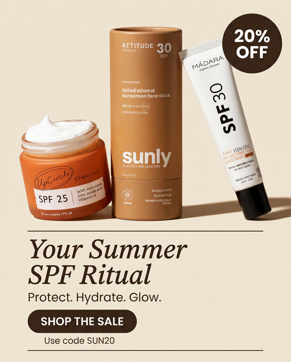 20% off SPF with code SUN20