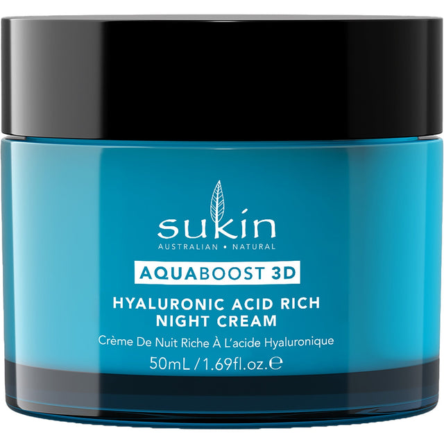 Aquaboost 3D | Hyaluronic Acid Rich Night Cream - mypure.co.uk