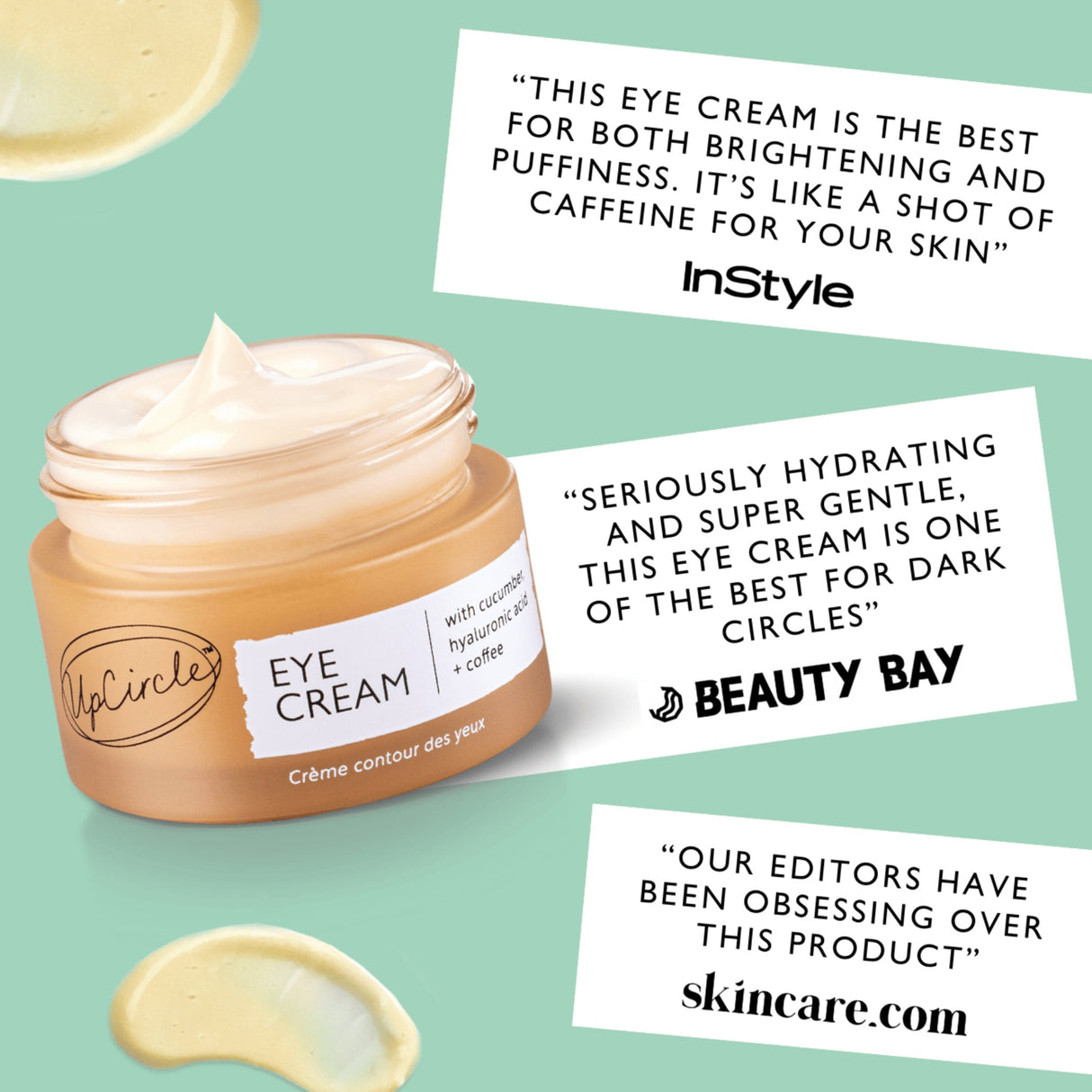 ***BACK SOON*** Eye Cream | Hyaluronic Acid & Coffee - mypure.co.uk
