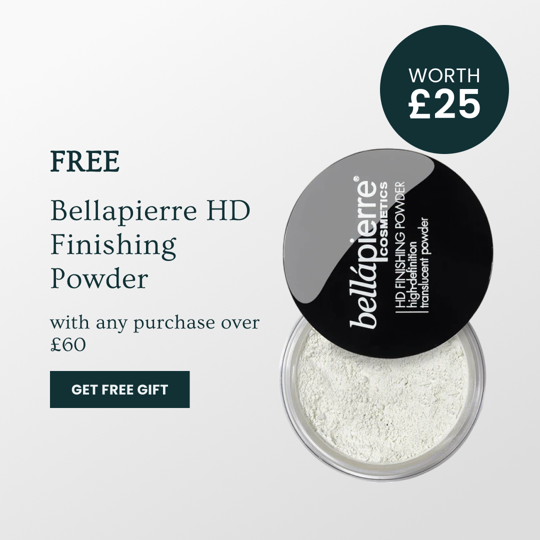 Free gift Bellapierre HD finishing powder - worth £25