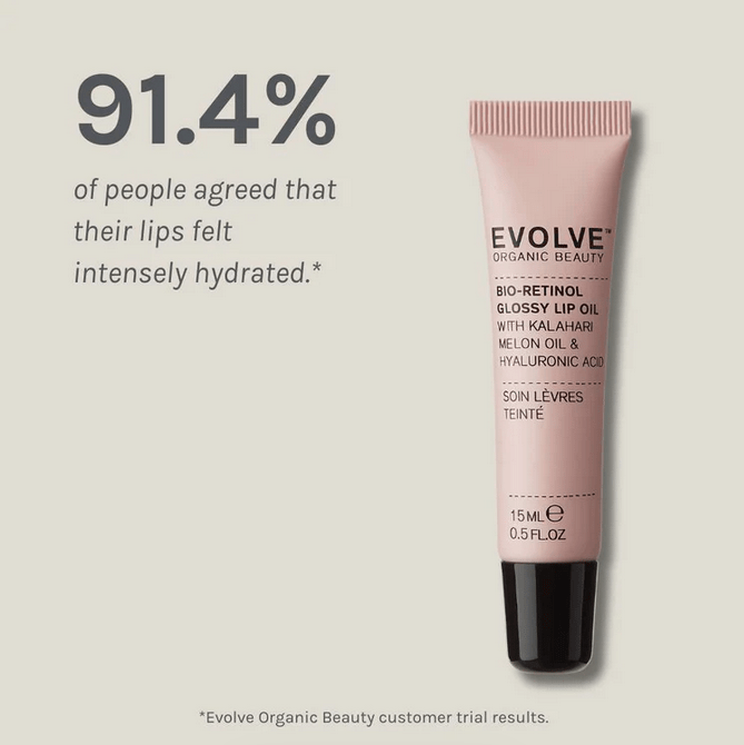 Bio Retinol Glossy Lip Oil - mypure.co.uk