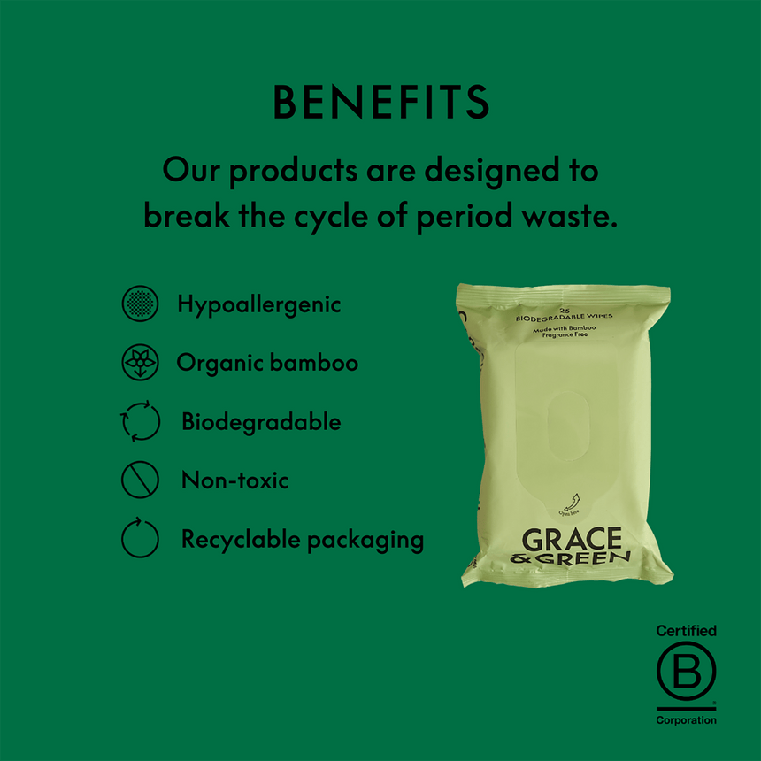 Biodegradable Bamboo Wipes - mypure.co.uk