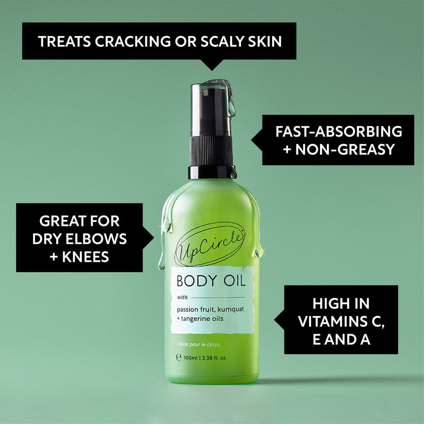 Body Oil | Upcycled Passion Fruit Oil - mypure.co.uk