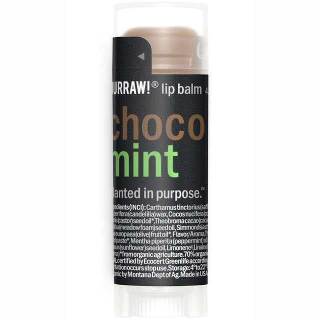 Choco & Mint Lip Balm - mypure.co.uk