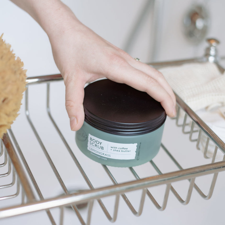Coffee Body Scrub | Lemongrass - mypure.co.uk