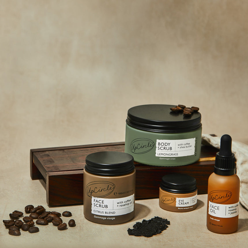 Coffee Body Scrub | Lemongrass - mypure.co.uk