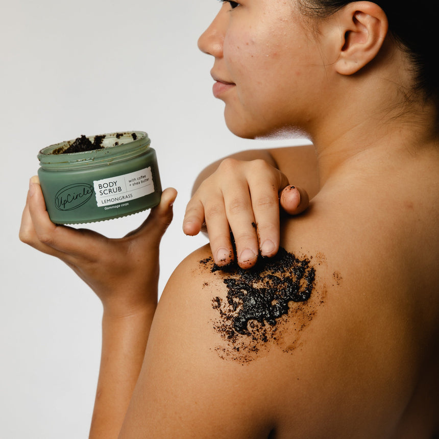 Coffee Body Scrub | Lemongrass - mypure.co.uk