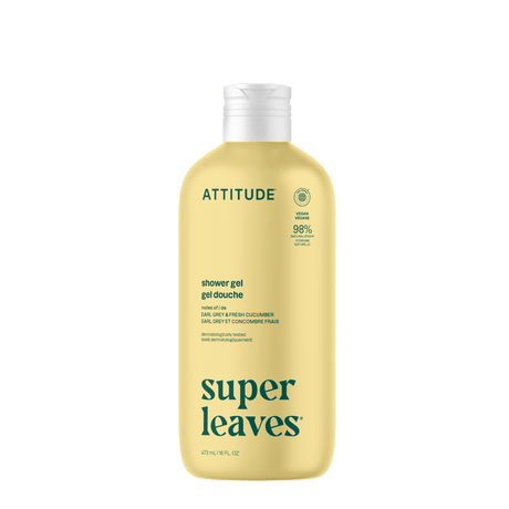 Earl Grey & Fresh Cucumber shower gel - mypure.co.uk